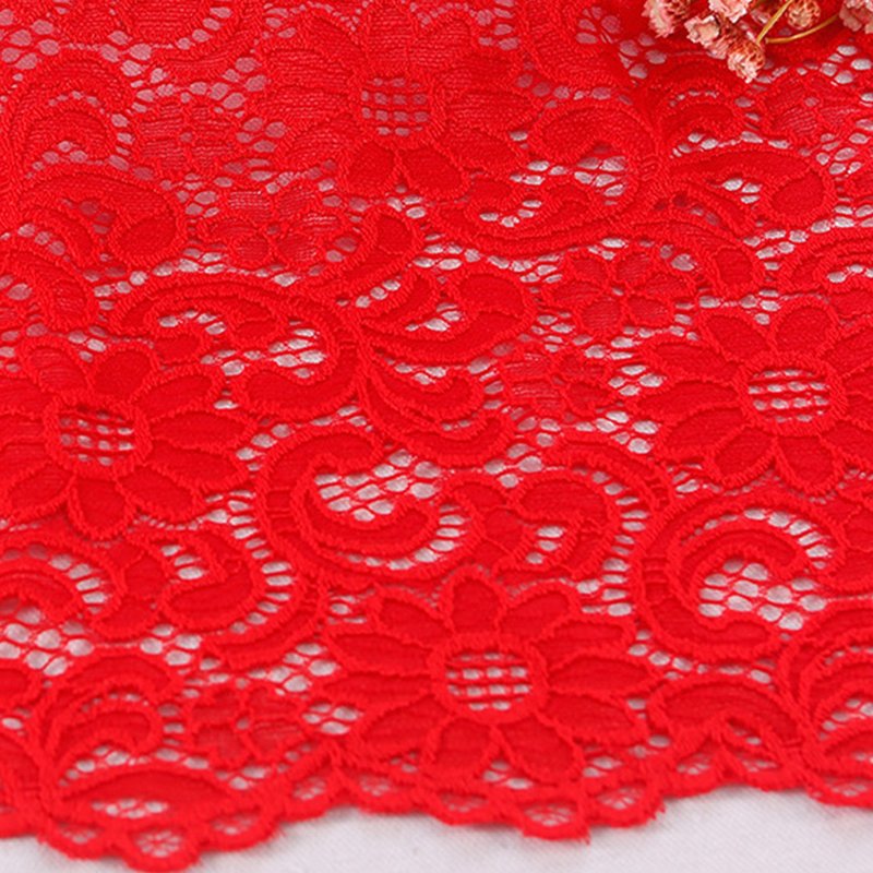 Lace Fabric Bridal Evening Nylon Warp Knit for Bridal Wholesale Suppli 7